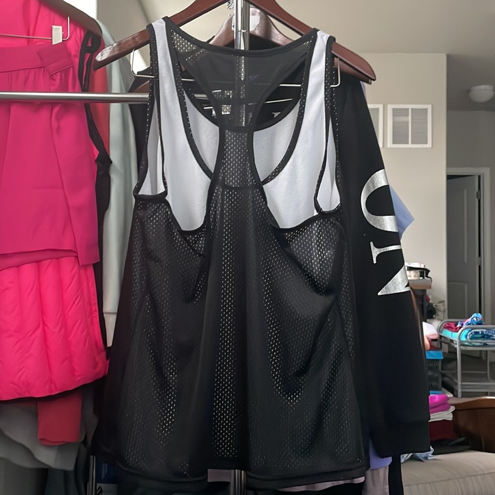 EUC racer back tank top. - Picture 2 of 2